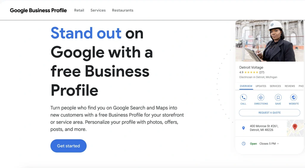 Google business profile for local businesses in Neopal